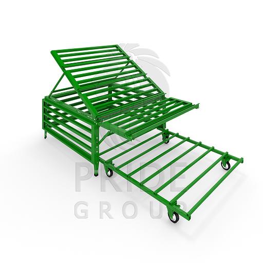 Дисплей фруктово-овощной с выкатным дном фото 1