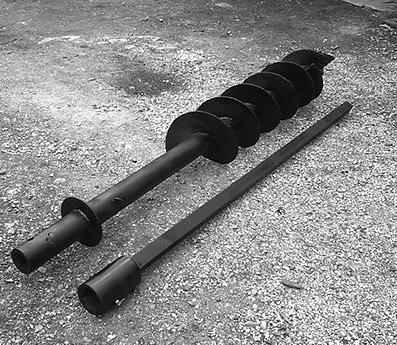 Телескопический шнек 1800-3000 мм фото 2