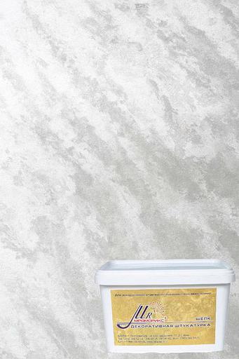 Тонкослойное декоративное покрытие Мраморикс™ шёлк базовый белый 2 кг фото 1
