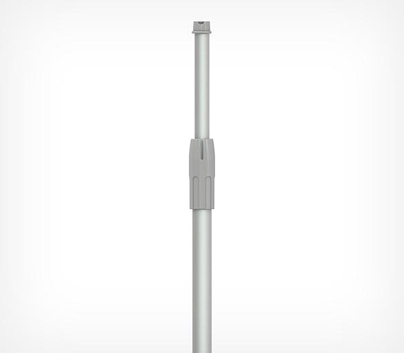 Телескопическая алюминиевая трубка с переходником TEL-ALUTUBE-STH 230-350 мм фото 1