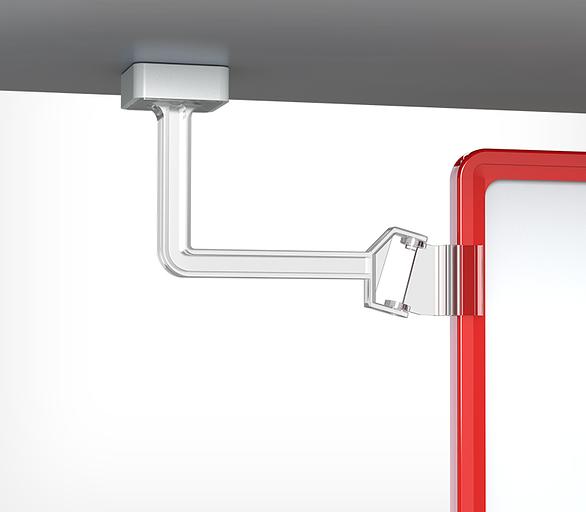 Маятниковый магнитный держатель для пластиковых рамок MGT-SW фото 1