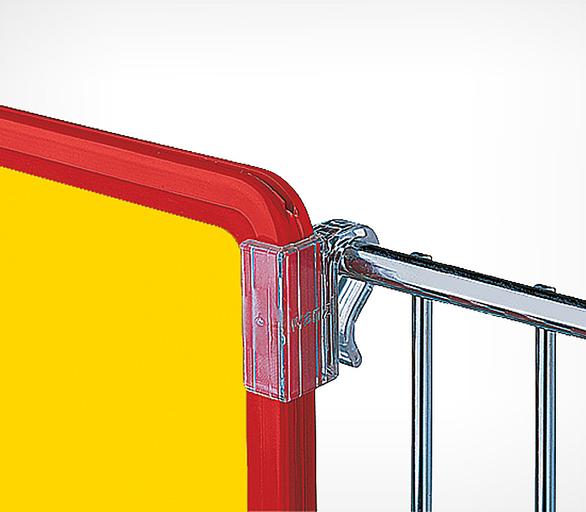 Клипса для крепления рамок на проволочные корзины B-CLIP фото 1