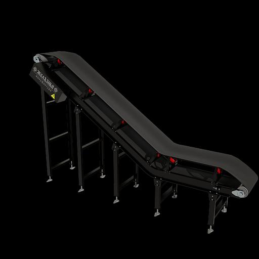 L-образный желобчатый конвейер фото 1