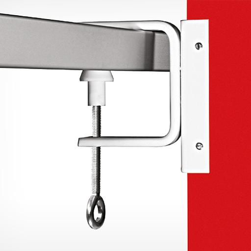 Струбцина с подвижным держателем вывесок CLAMP HOLDER-90 фото 1