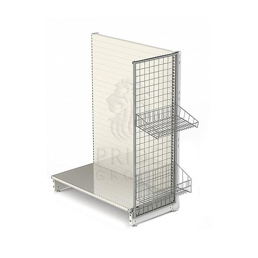 Панель торцевая сетчатая 500х1550 мм RAL фото 1