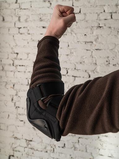 Тактические наколенники и налокотники комплект «Х-форма» зелёные опт фото 7