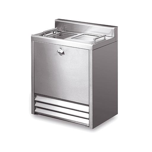 Шкаф барный Lincat IMC BM70 F73/073/SS со стеклянной крышкой фото 1