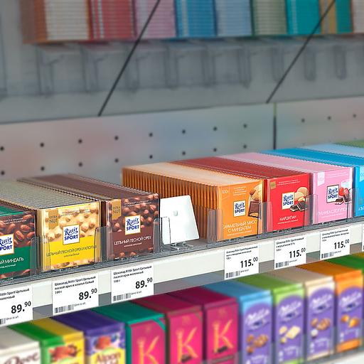 Пружинный толкатель наклонный FORTA PUSH-FH длина 285 мм усиление толкания 14-18 фото 1