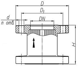 Огнепреградитель ОП-50 АА фото 1