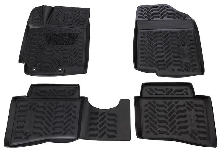 Коврики в салон для Hyundai Solaris 1 поколение рестайлинг 2014-2017 / Hyundai Solaris 1 поколение 2010-2014 опт фото 1