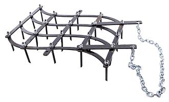 Борона зубовая к мотоблоку (630х730мм) фото 1