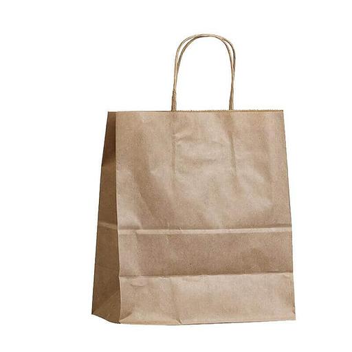 Пакет бумажный с кручеными ручками 350х150х450 мм Опт фото 1