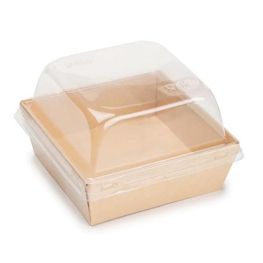 Коробка для лапши Eco Prizma 550 - бумажная упаковка для еды Опт фото 1