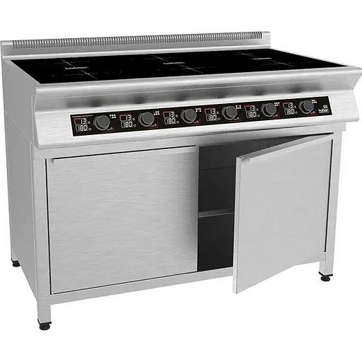 Плита индукционная на закрытой подставке 6 конфорок Кобор I7-6S2 фото 1