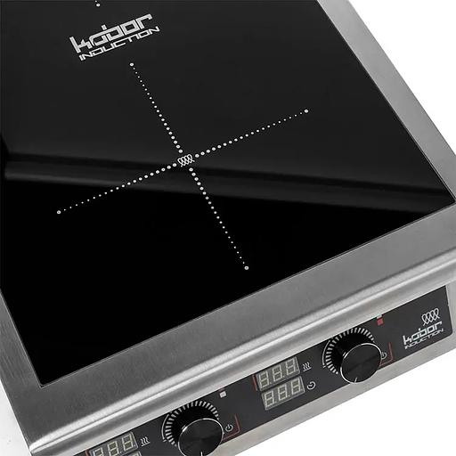 Плита индукционная настольная 2 конфорки Кобор I9-2T фото 5
