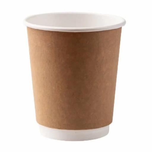 Стакан двухслойный 250 мл - бумажная упаковка Опт фото 1