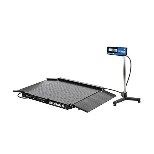 Весы пандусные Масса-К 4D-LA-10/10-500-A(RUEW) с интерфейсами RS, USB, Ethernet, WiFi фото 1