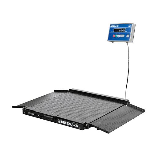 Весы пандусные Масса-К 4D-LA-10/10-1000-AB с влагозащищенным терминалом фото 1