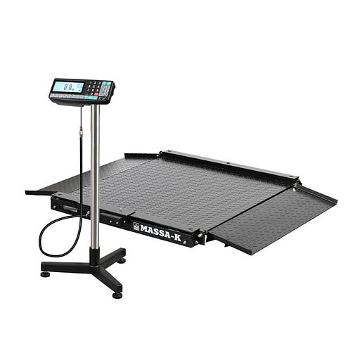 Весы пандусные Масса-К 4D-LA-10/10-1500-RA с регистрацией товароучетных операций фото 1