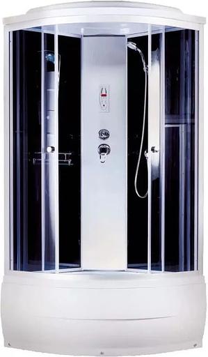 Душевая кабина Aquapulse 4102C 90x90 grey black фото 1