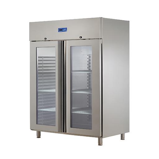 Шкаф холодильный Ozti GN 1200.01 NMV HC стеклянные двери фото 1