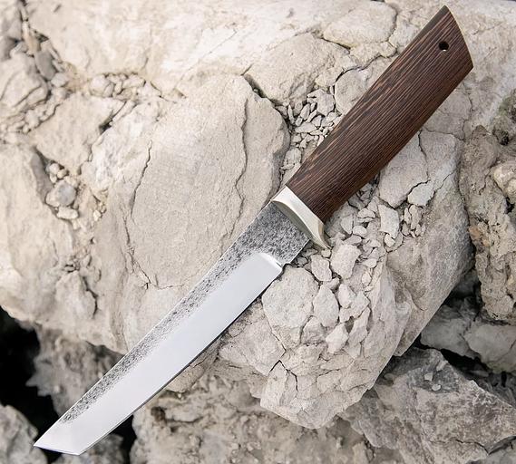 Нож Танто из кованой стали 110Х18 фото 1