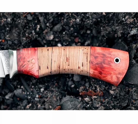 Нoж Ладья из кoванoй стали 110Х18 фото 2