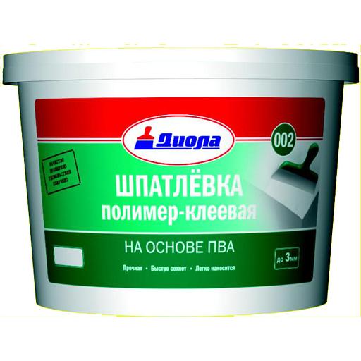 Шпатлёвка «Диола-002» полимер-клеевая на основе ПВА (10кг) Опт фото 1