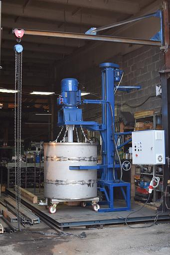 Изготовление диссольвера промышленного по ТЗ заказчика фото 2