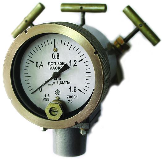 ДСП-80В-РАСКО дифманометр стрелочный показывающий фото 6
