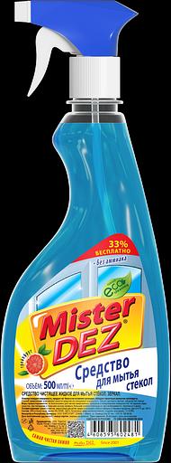 Средство для мытья стекол и зеркал с ароматом грейпфрута Mister Dez Eco-Cleaning, 500 мл фото 1