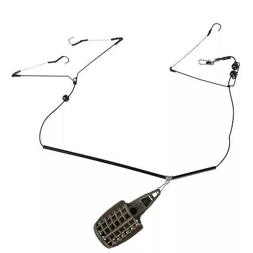 Монтаж фидерный с пластиковой кормушкой 70 г, Опт фото 2