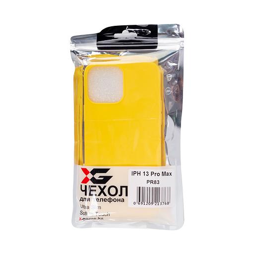 Чехол для телефона X-Game XG-PR83 для Iphone 13 Pro Max TPU Жёлтый фото 3