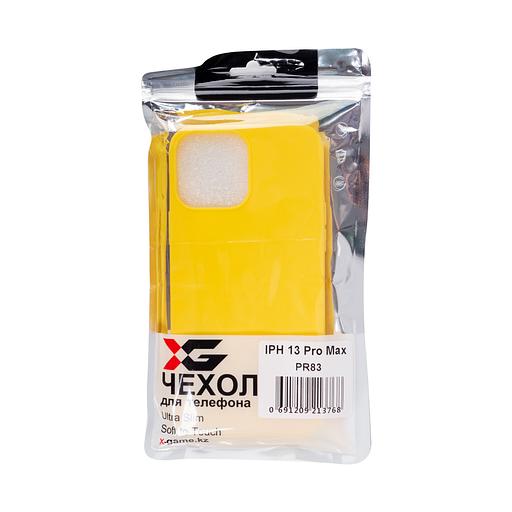 Чехол для телефона X-Game XG-PR83 для Iphone 13 Pro Max TPU Жёлтый фото 3