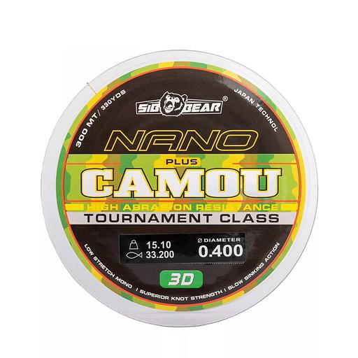 Леска SibBear Nano 3D Camou 0,35 300 м, Опт фото 1