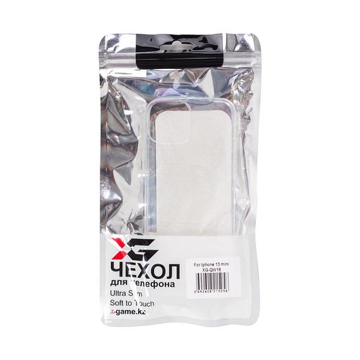 Чехол для телефона X-Game XG-QW18 для Iphone 13 mini Прозрачный TPU фото 3