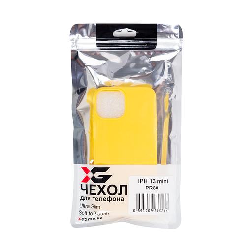 Чехол для телефона X-Game XG-PR80 для Iphone 13 mini TPU Жёлтый фото 3