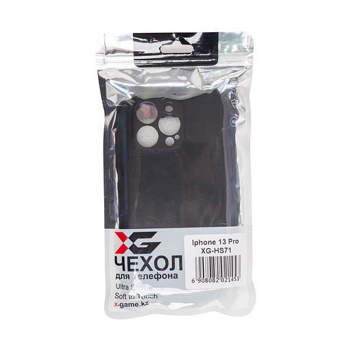 Чехол для телефона X-Game XG-HS71 для Iphone 13 Pro Силиконовый Чёрный Пол. пакет фото 3