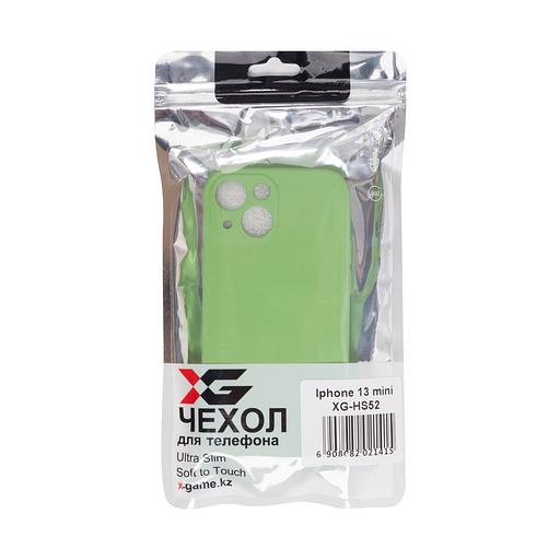 Чехол для телефона X-Game XG-HS52 для Iphone 13 mini Силиконовый Мятный Пол. пакет фото 3