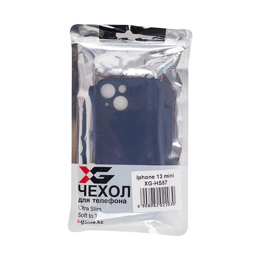 Чехол для телефона X-Game XG-HS57 для Iphone 13 mini Силиконовый Сапфир Пол. пакет фото 3