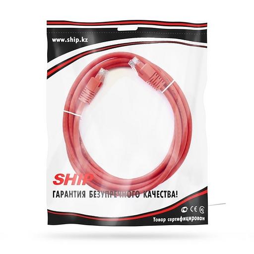 Патч Корд SHIP S6025RD0200-P Cat.6 UTP LSZH RJ-45 2 м Красный Пол. пакет фото 2