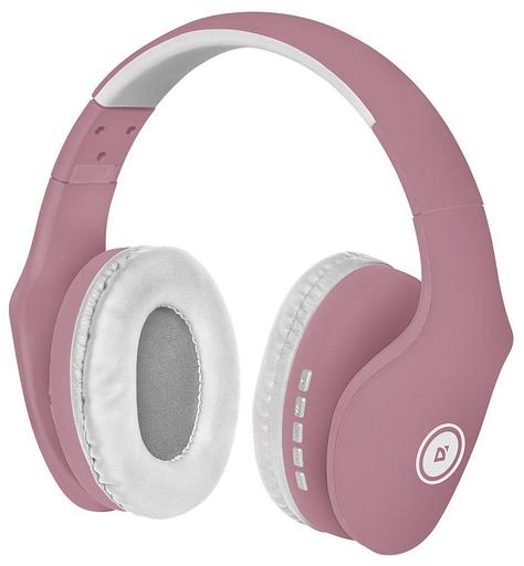 Наушники-гарнитура беспроводные Defender FreeMotion B525 белый+розовый BT фото 1