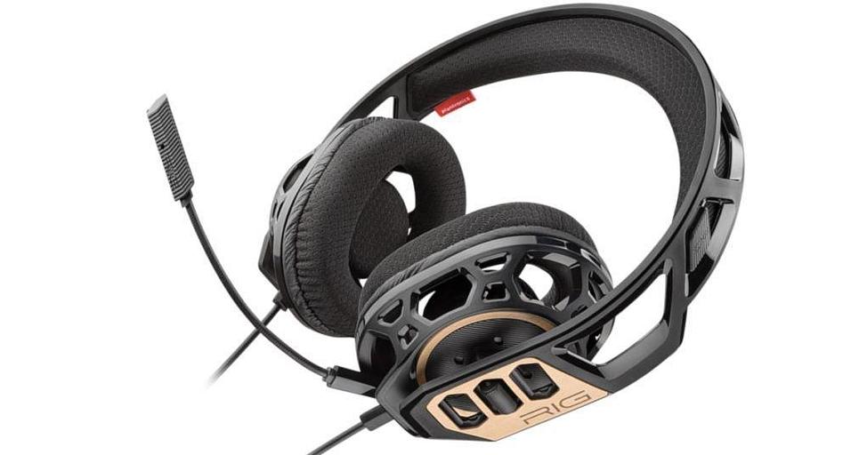 Наушники-гарнитура игровые Plantronics RIG 300 черный фото 1