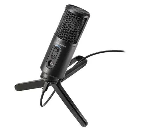 Студийный микрофон Audio-Technica ATR2500x-USB черный фото 1