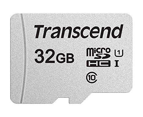 Карта памяти MicroSD 32GB Class 10 U1 Transcend TS32GUSD300S фото 1