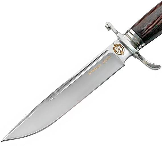 Финка НКВД со звездой из кованой стали 95Х18 фото 1