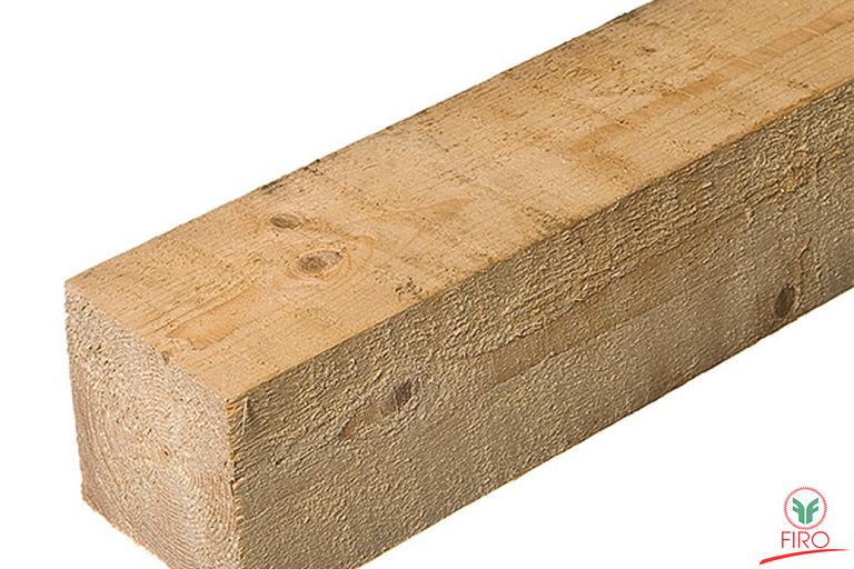 Брус 150х150х6000 мм е/в. хв/п. (сорт 1-2 по ГОСТ 8486-86) фото 1