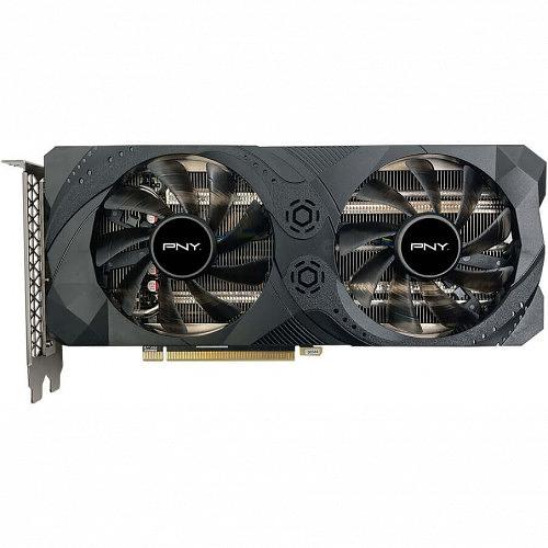 Видеокарта PNY RTX 3060 Ti 8GB UPRISING Dual Fan LHR VCG3060T8LDFMPB (8 ГБ) фото 1