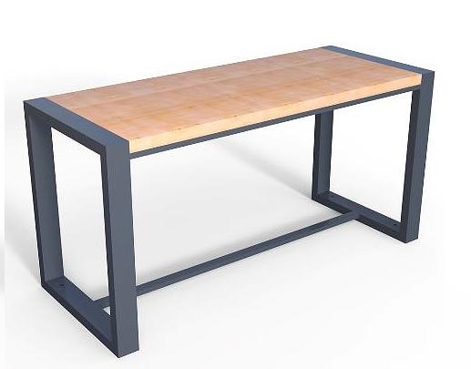 Стол парковый 1500х600х750 - Малые архитектурные формы фото 1