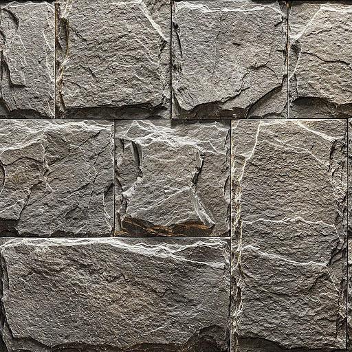 Облицовочный камень для фасада Леон Серый фото 2